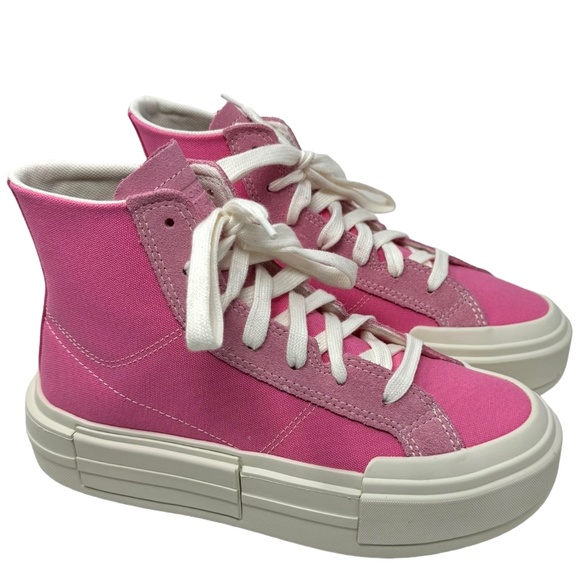 Converse Pink High-Top Sneakers - Picture 2 of 12